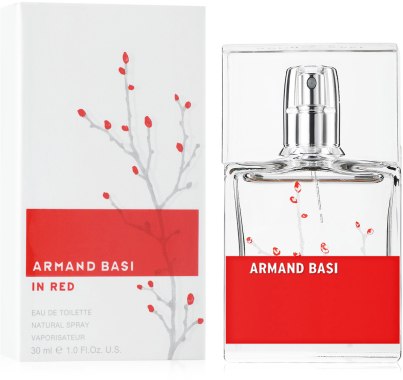 In Red Eau De Toilette Armand Basi