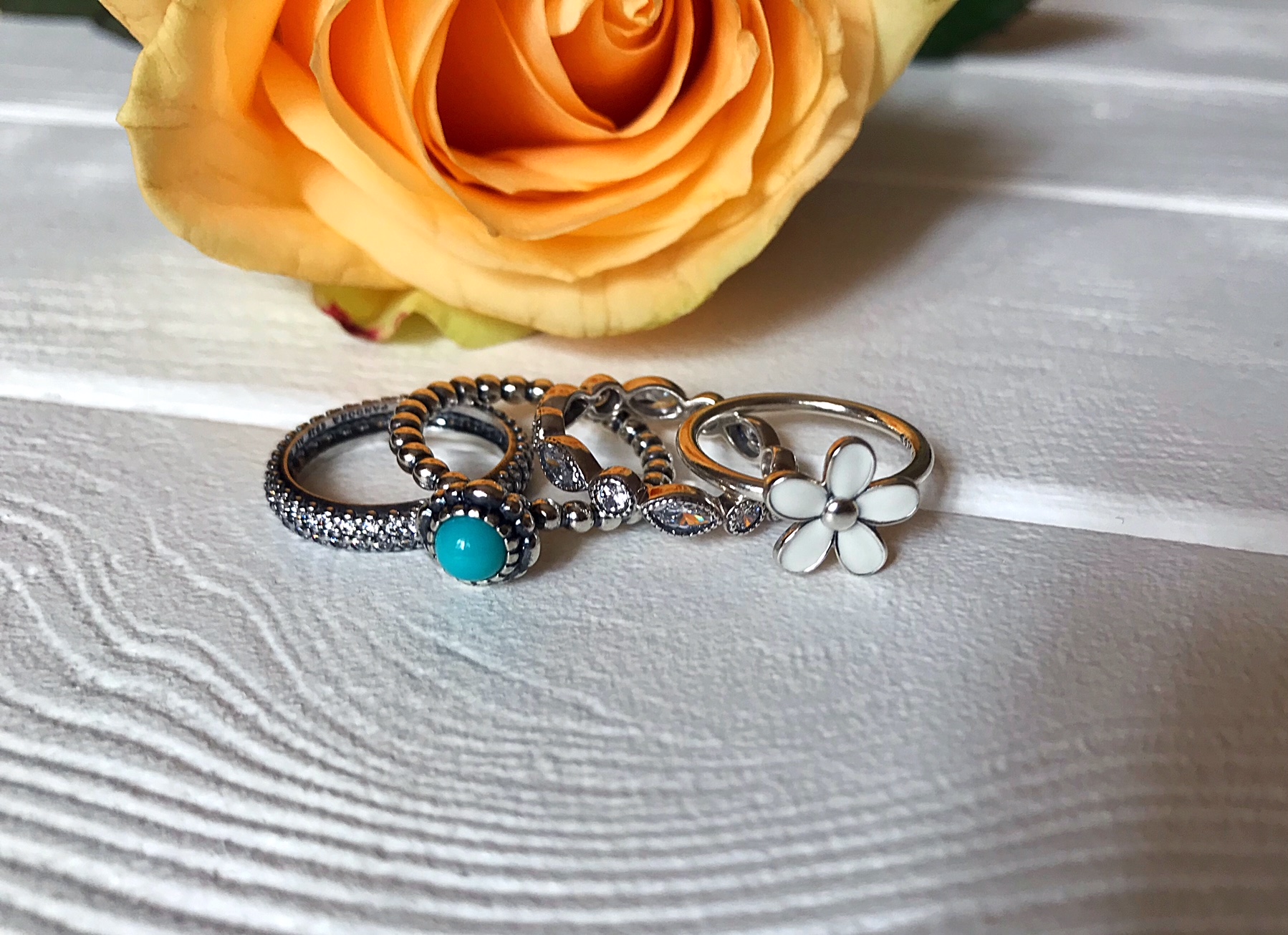 Кольцо Маргаритка Pandora 190899EN12-52 image 0