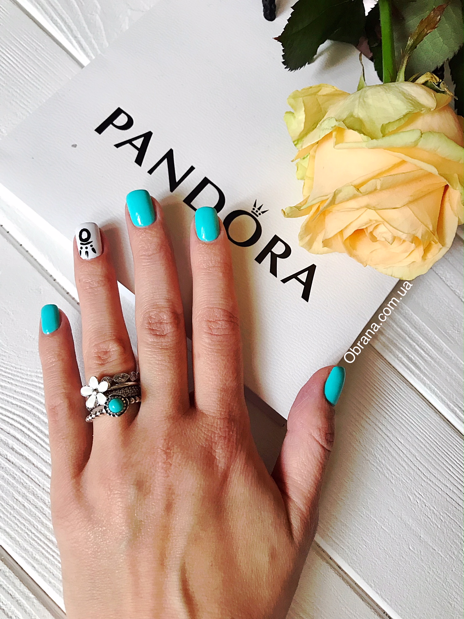 Кольцо Маргаритка Pandora 190899EN12-52 image 0