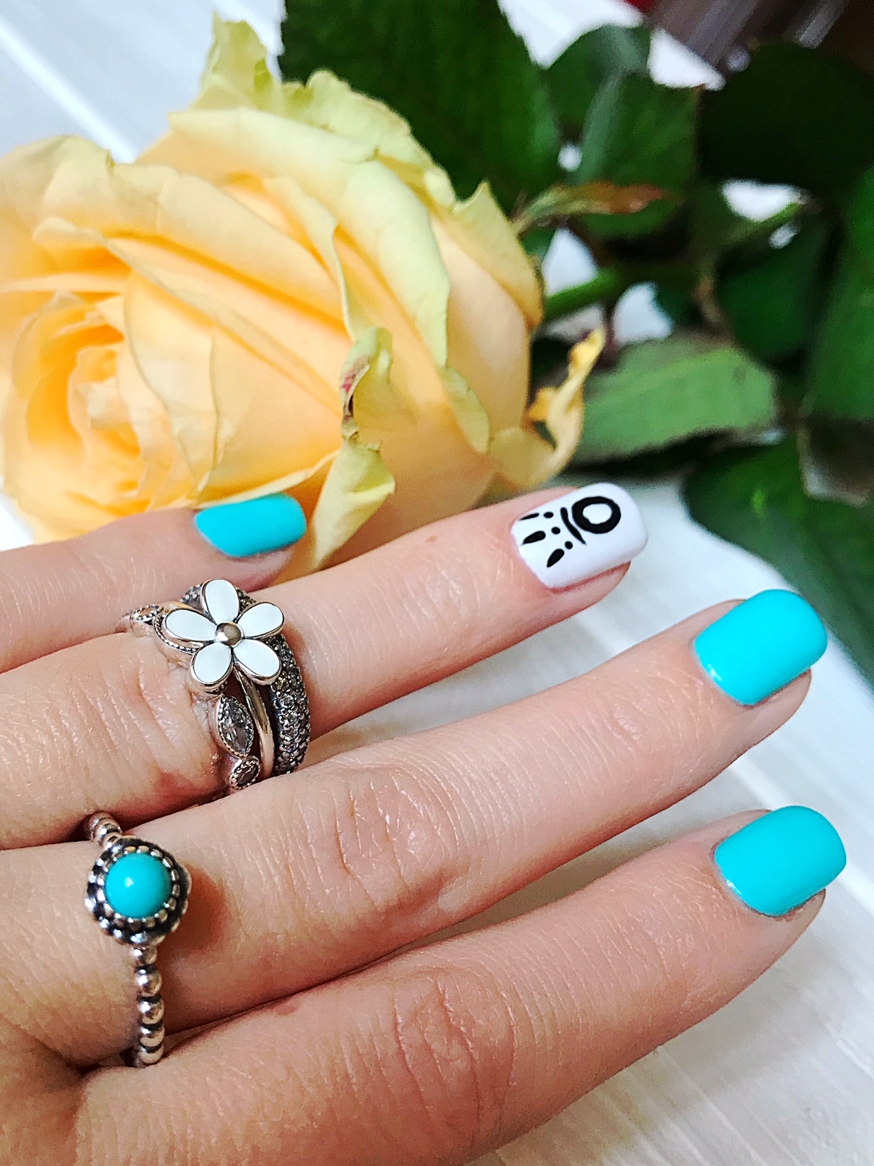 Кольцо Маргаритка Pandora 190899EN12-52 image 0