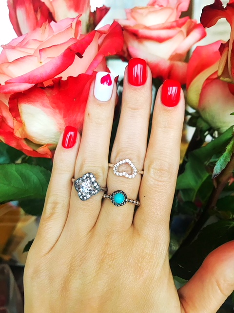Кільце Застигла квітка Pandora 190966CZ image 0
