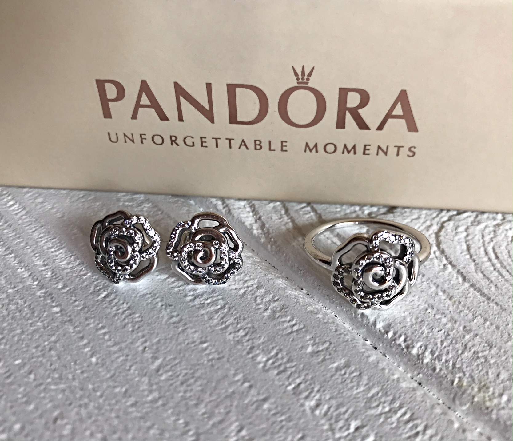 Кольцо Роза Pandora 190949СZ-52 image 0