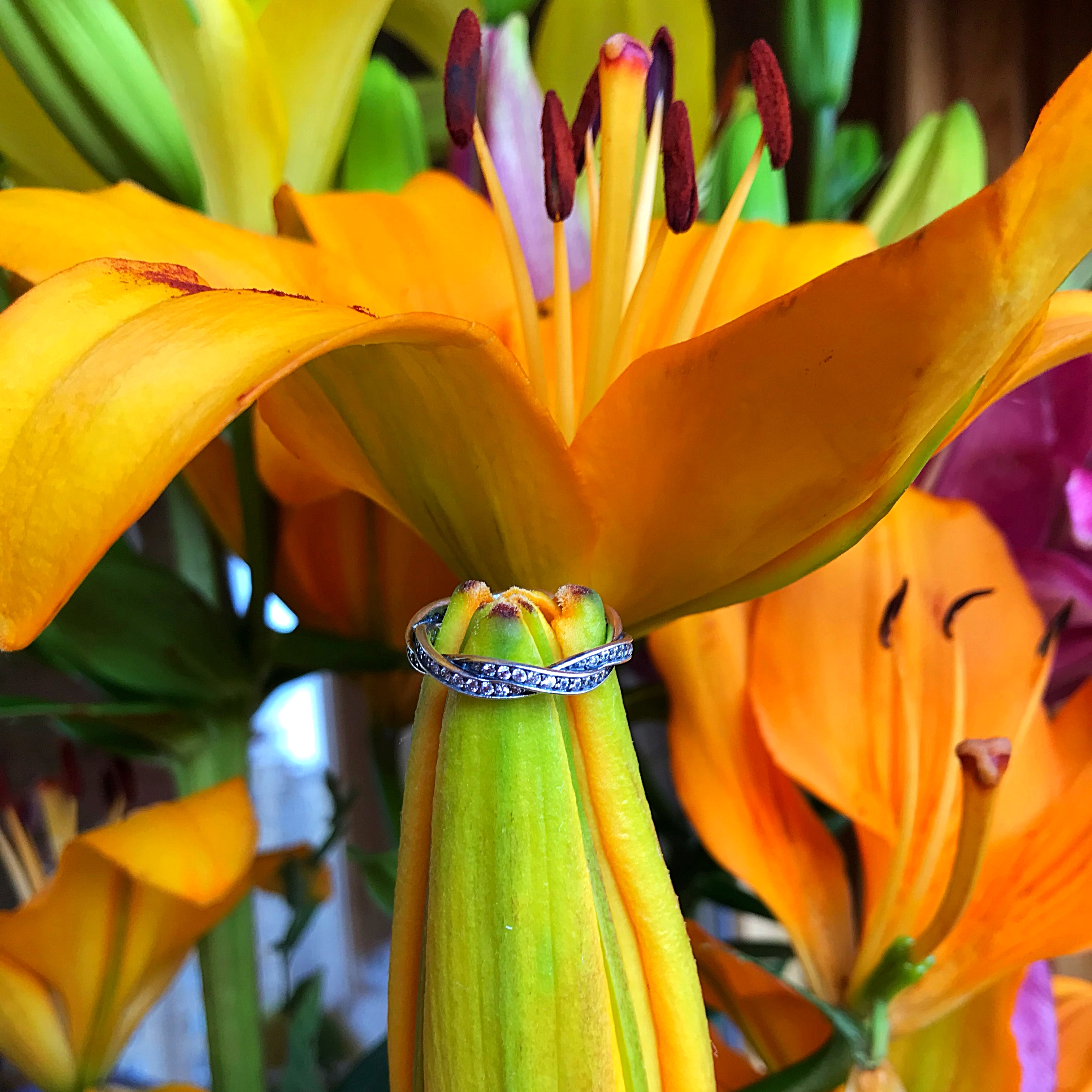 Кольцо Pandora 190892CZ-54 image 0
