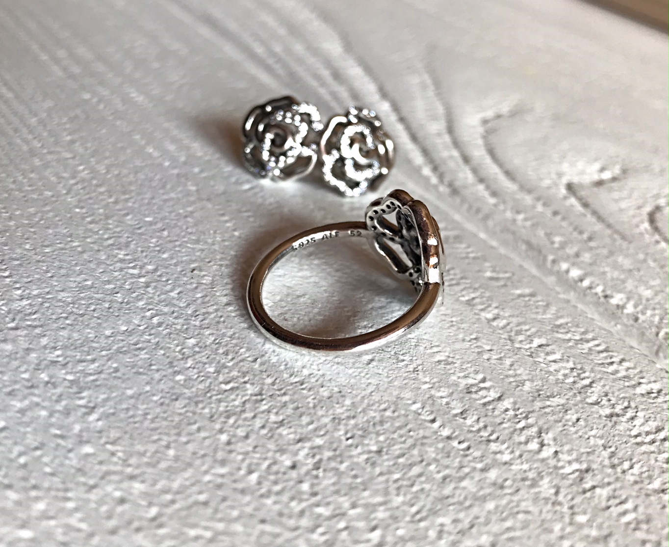 Кольцо Роза Pandora 190949СZ-52 image 0
