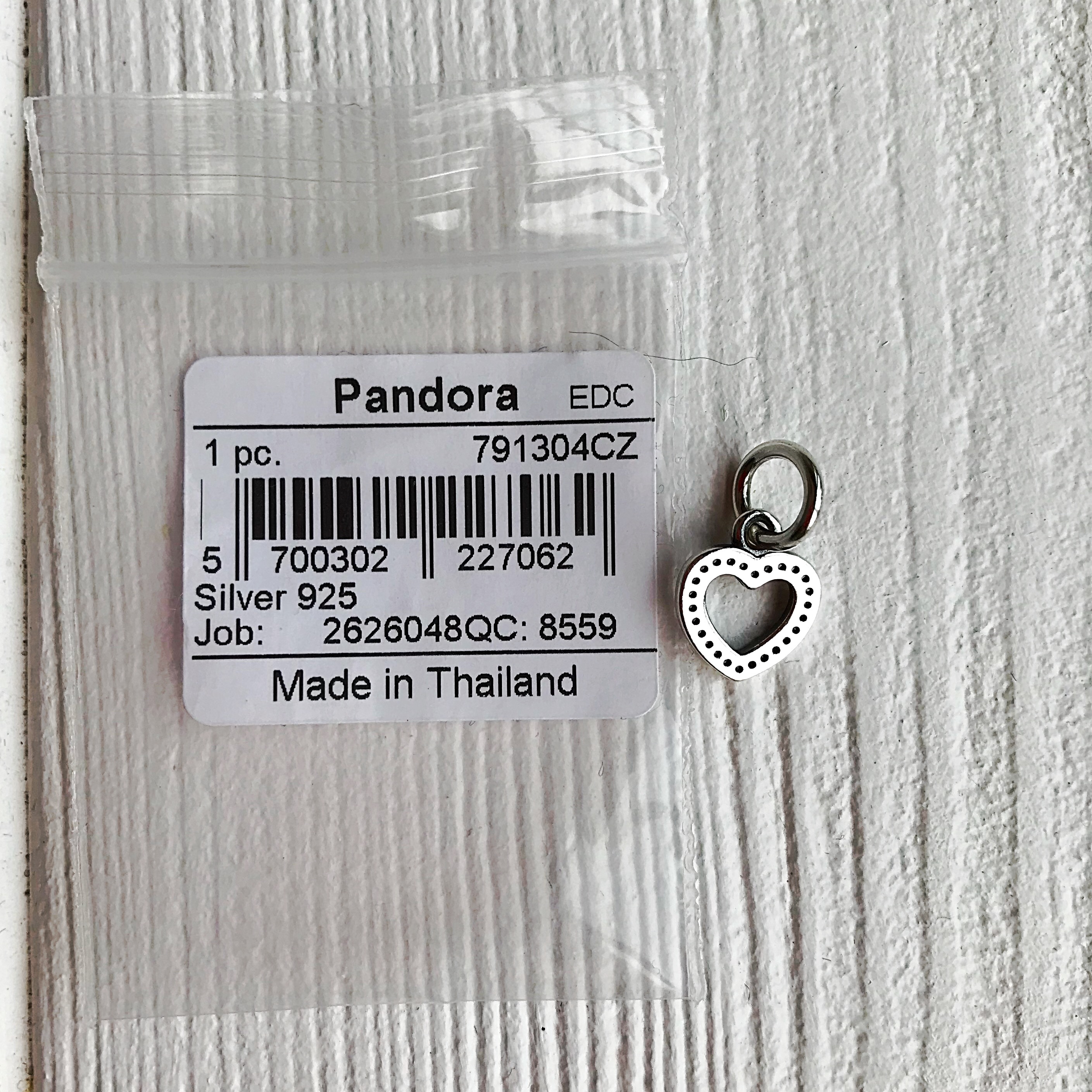 Сердечко Pandora 791304 image 0