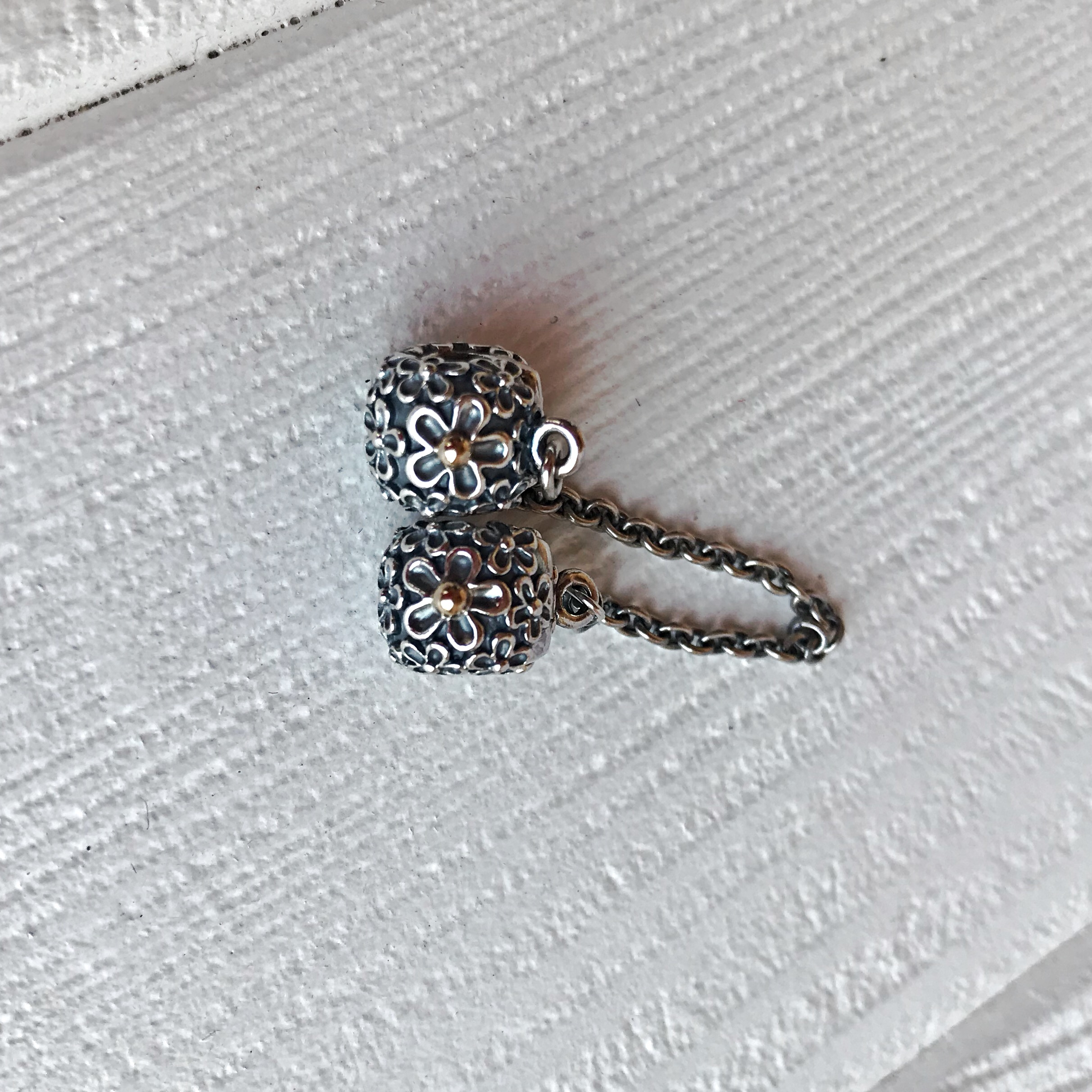 Захисний ланцюжок біколор 790864 Pandora Раритет image 0