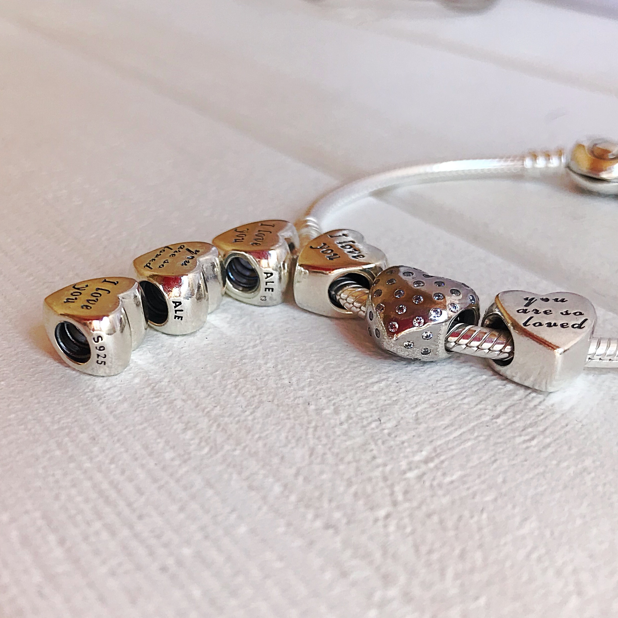 Сердце Слова любви 791422 Pandora image 0
