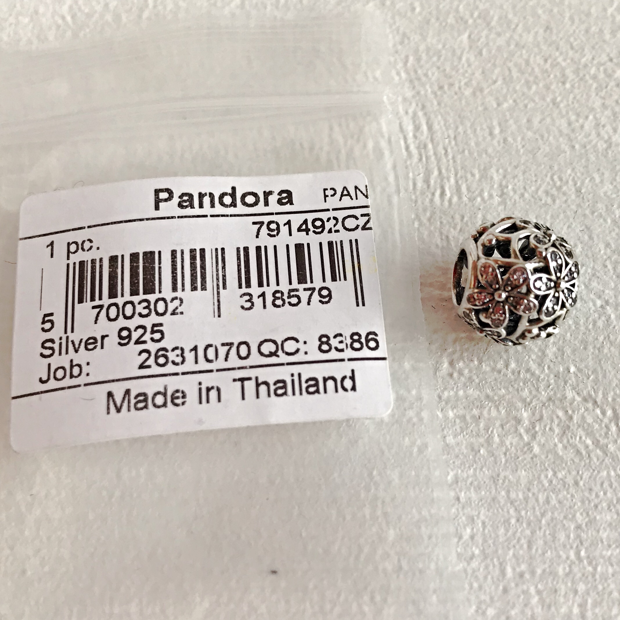Шарм Ромашки на лузі 791492CZ Pandora image 0