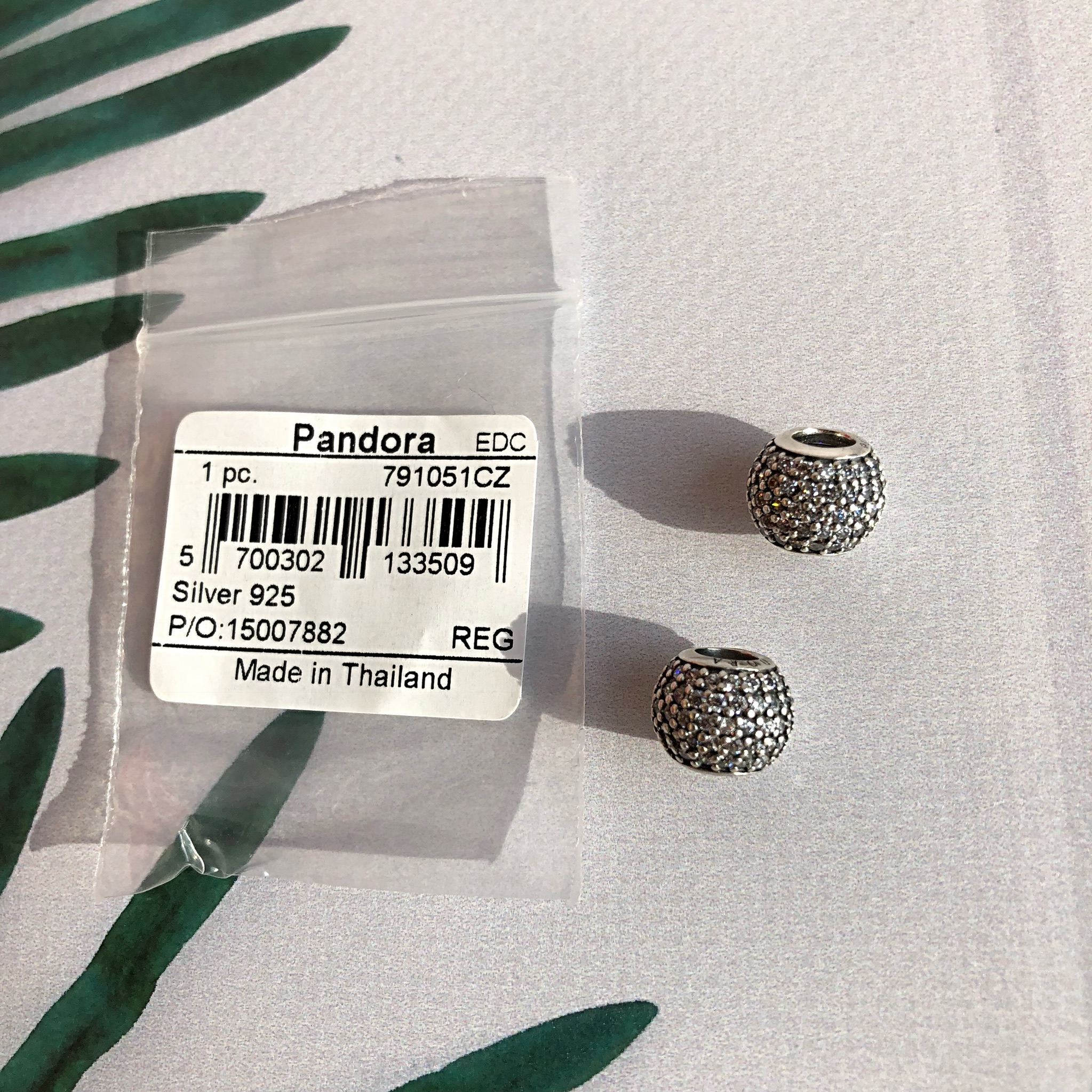 Шарм Паве 791051CZ Pandora image 0