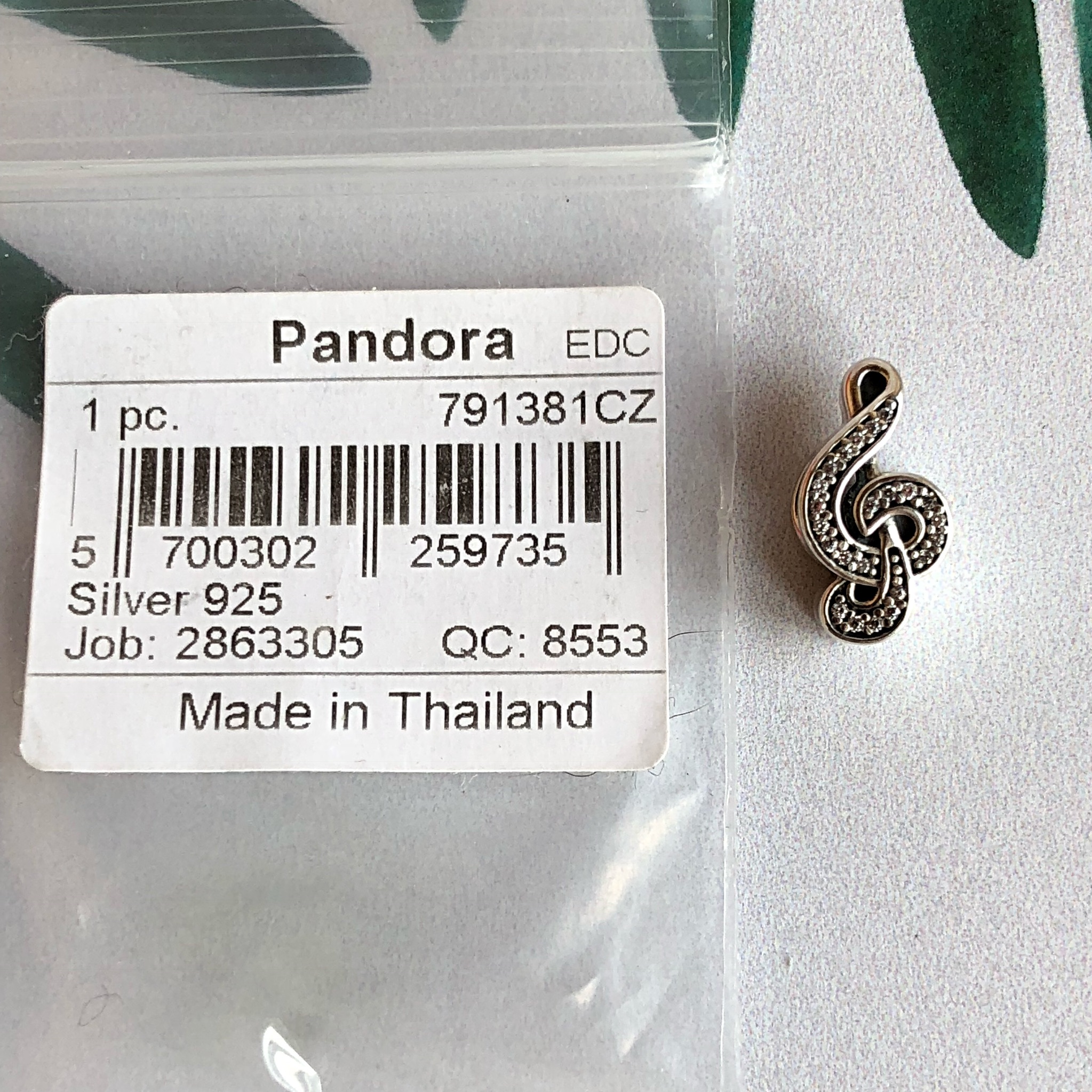 Скрипковий ключ 791381 Pandora image 0