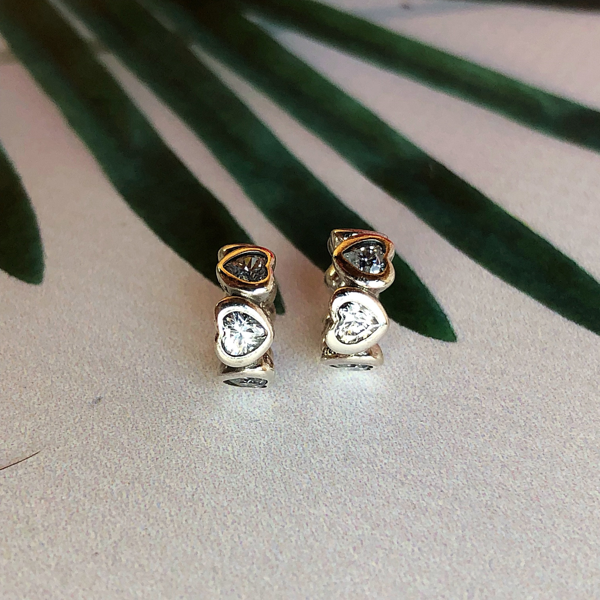 Разделитель Сияющее сердце 791252CZ Pandora image 0