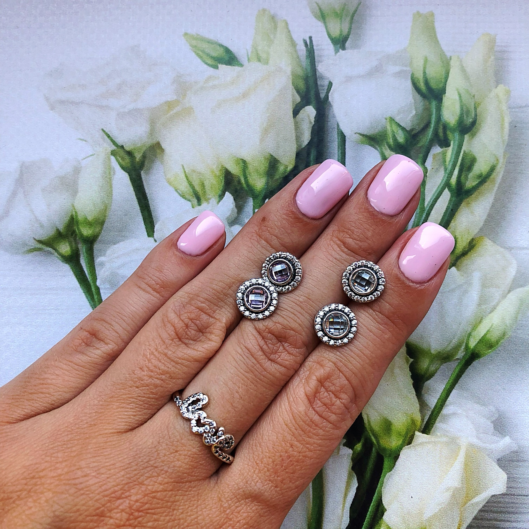 Сережки 290553PCZ Pandora image 0