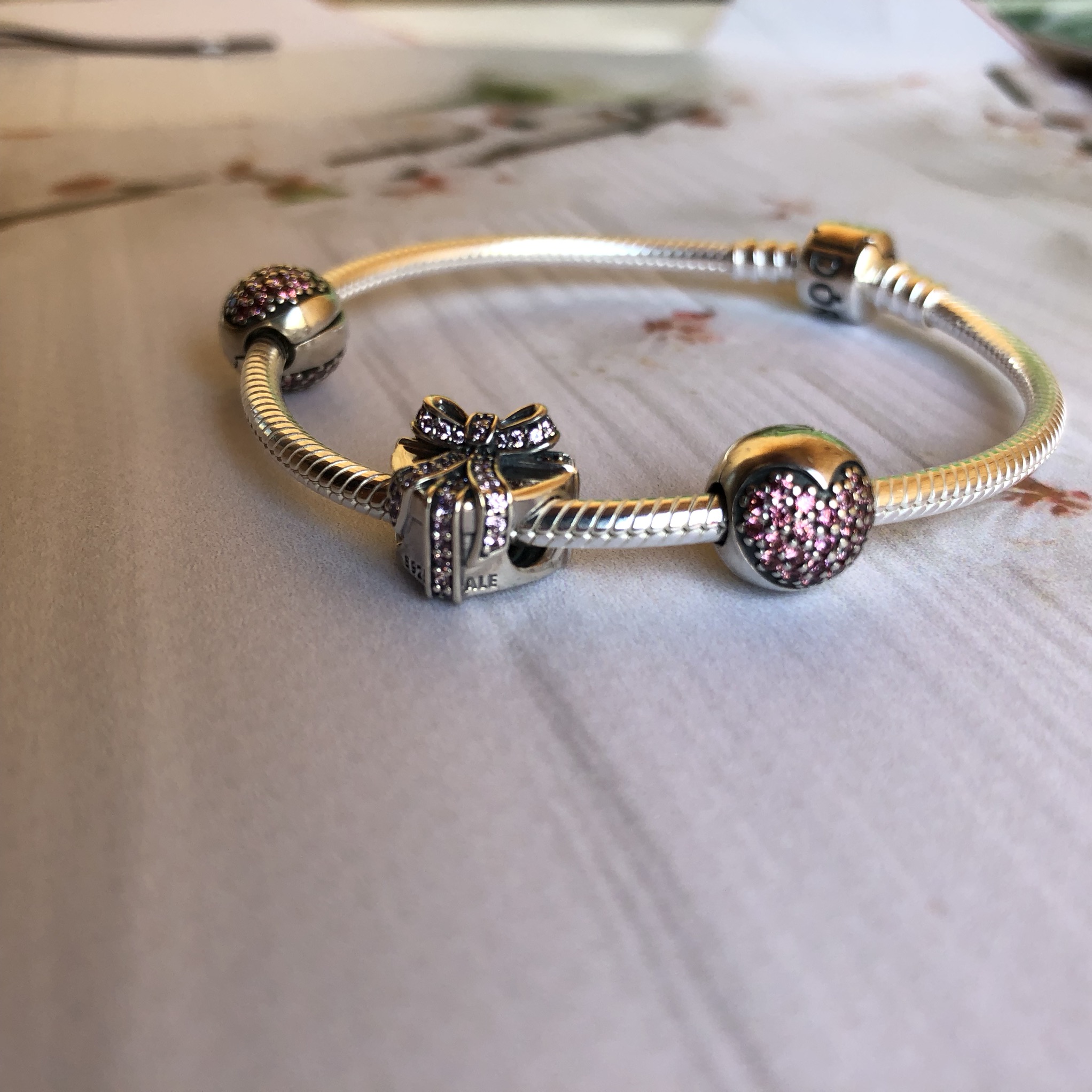 Кліпса Серце Pave 791053 Pandora image 0