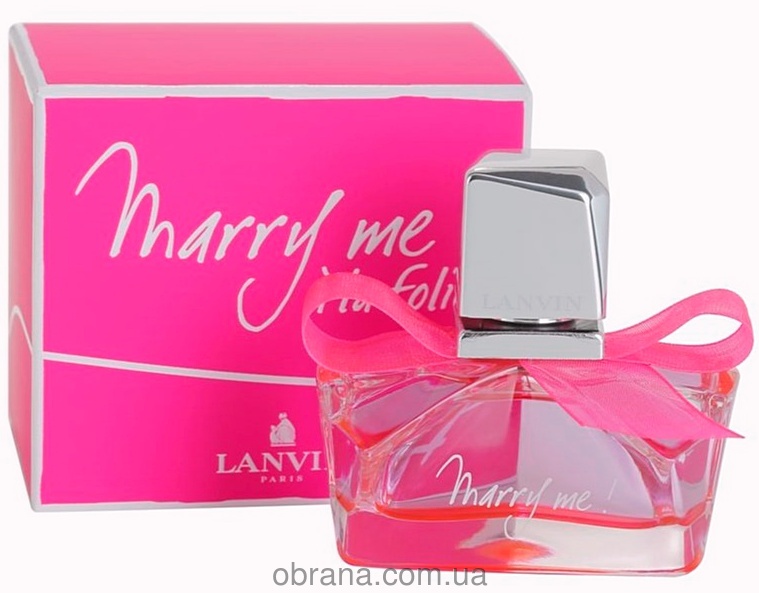 Marry Me a la Folie Lanvin