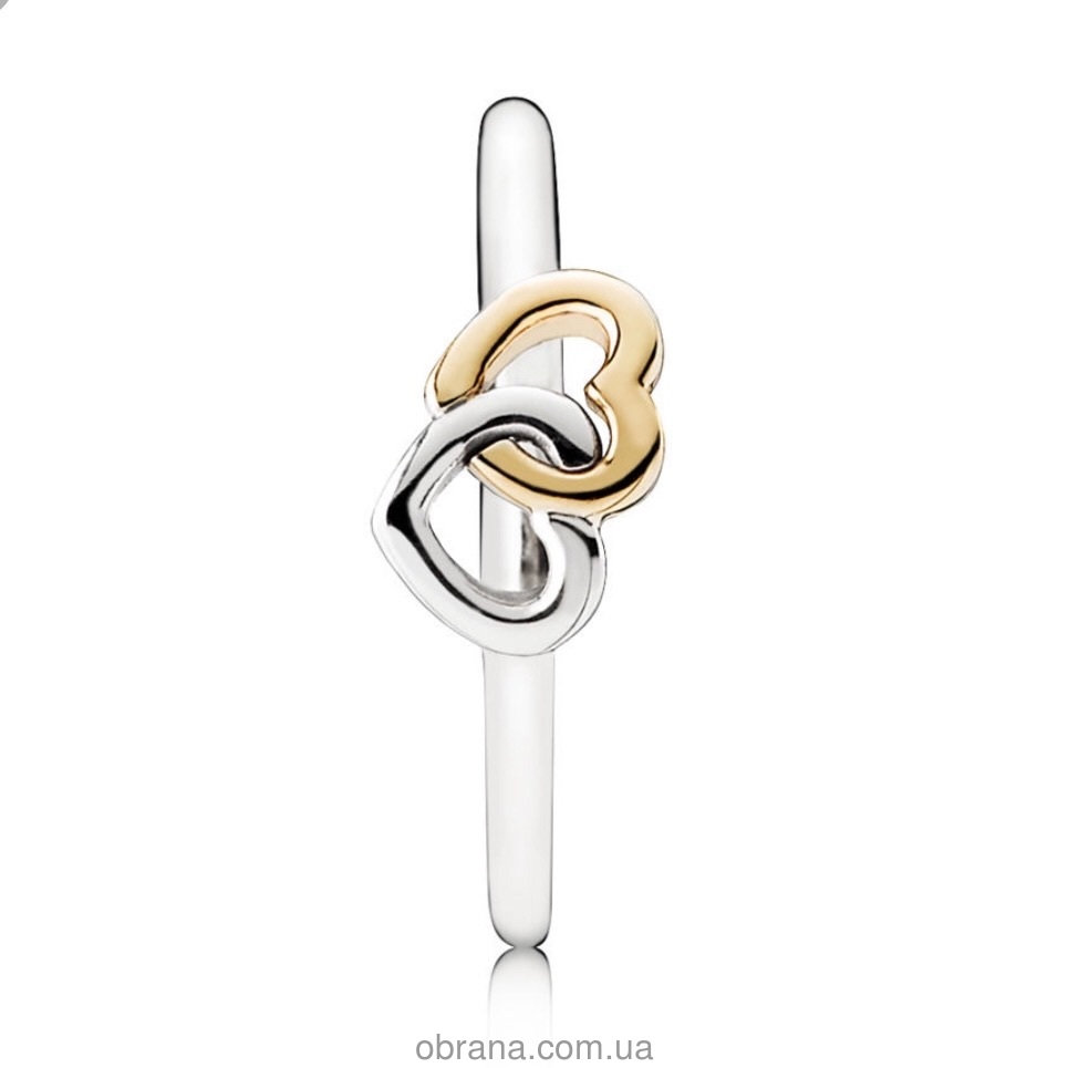 Кільце два серця 190927 Pandora