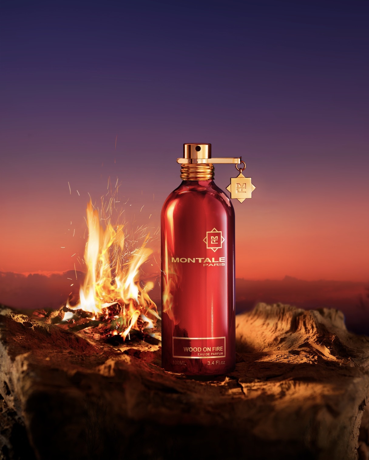 Wood On Fire Montale