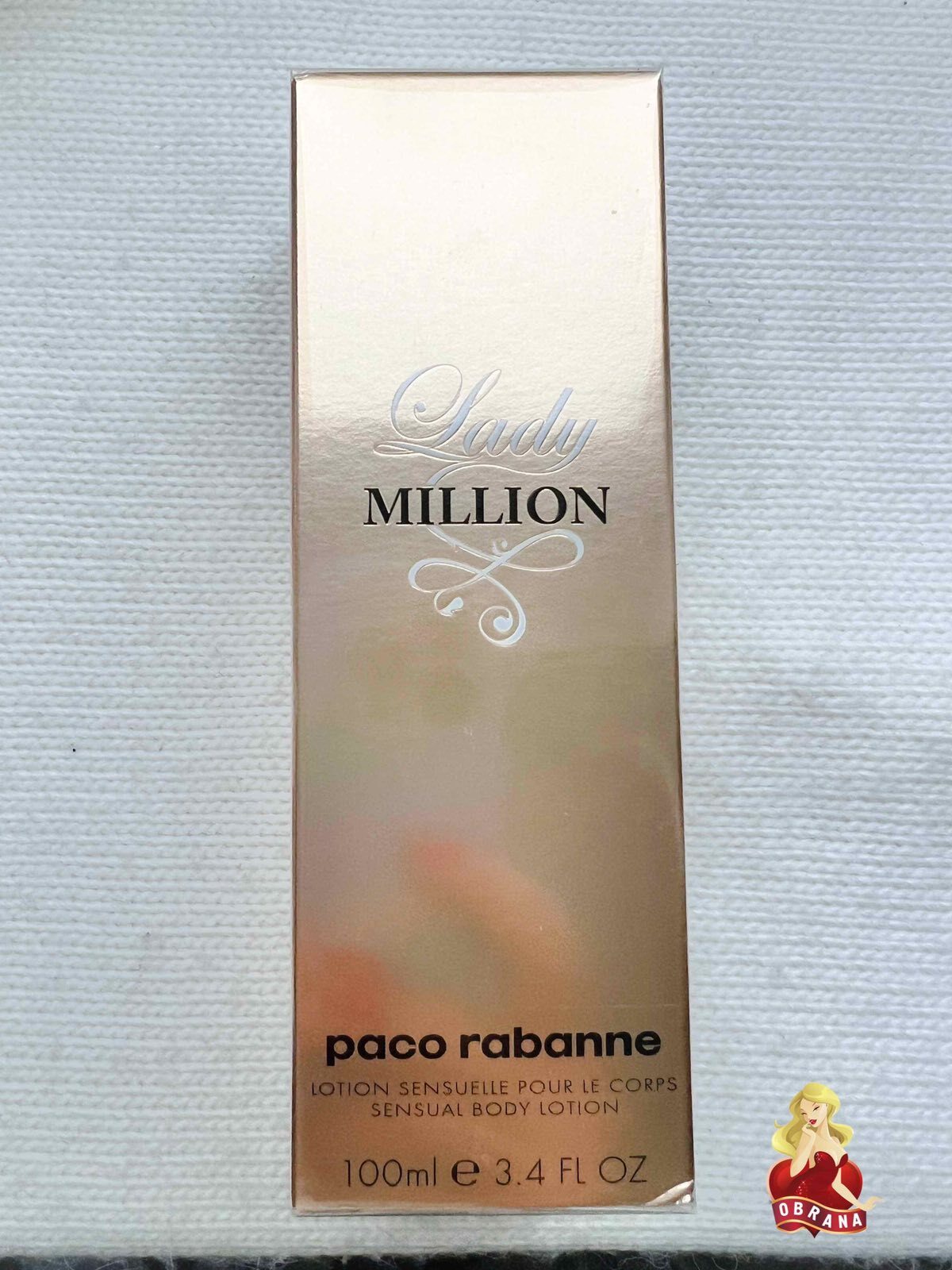 Paco Rabanne Lady Million лосьон для тіла
