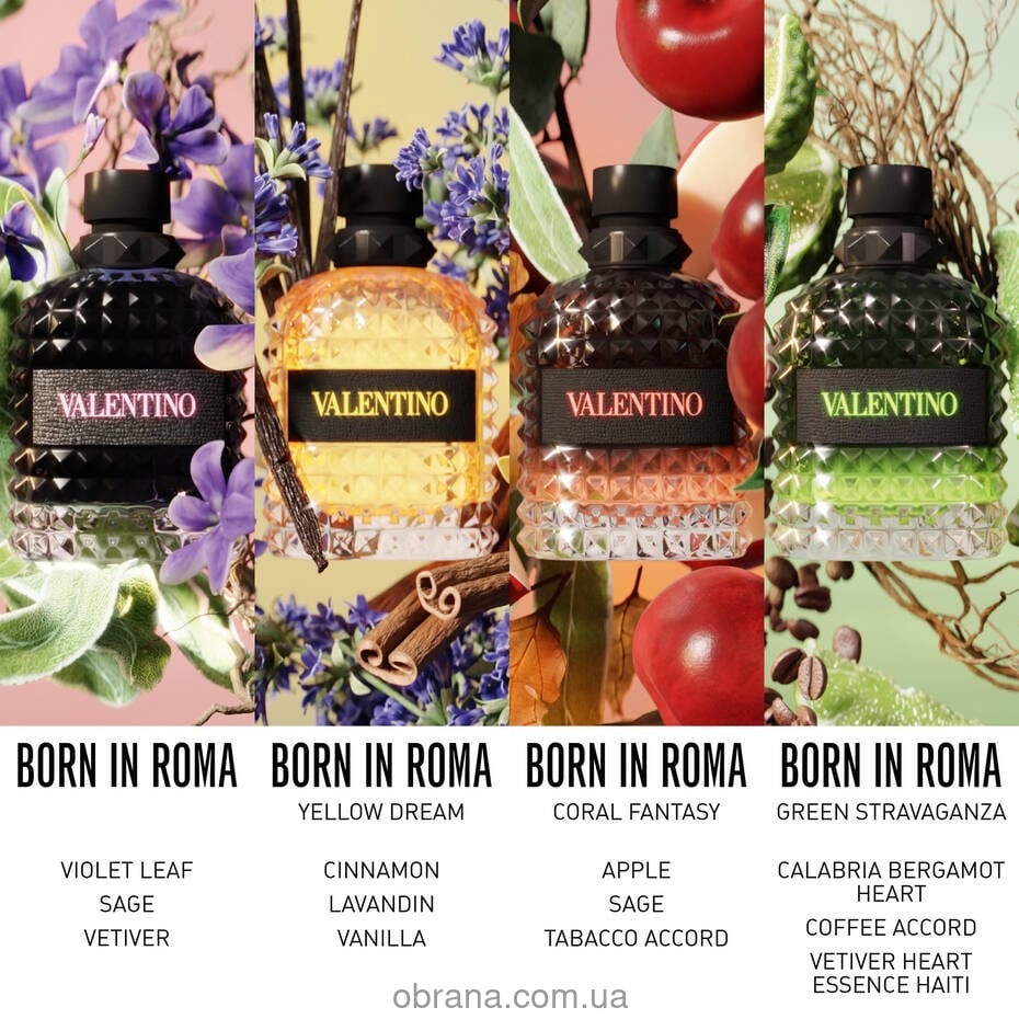 Uomo Born In Roma Yellow Dream Valentino image 0