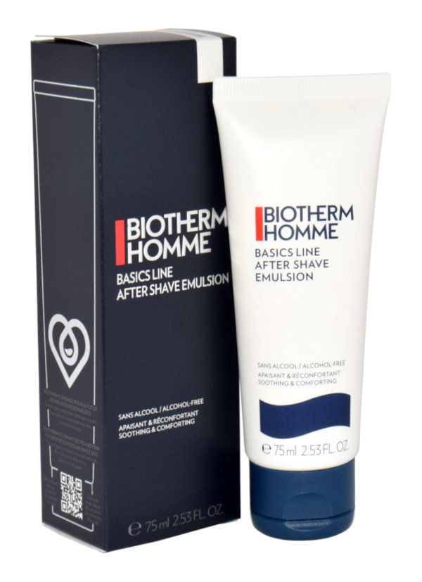 Biotherm Homme Basics Line After Shave Emulsion Бесспиртовая успокаивающая эмульсия после бритья image 0