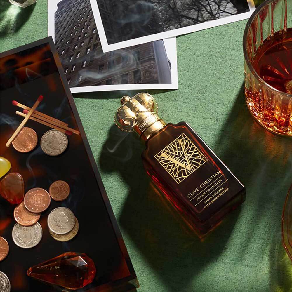 V for Men Amber Fougere With Smoky Vetiver Clive Christian