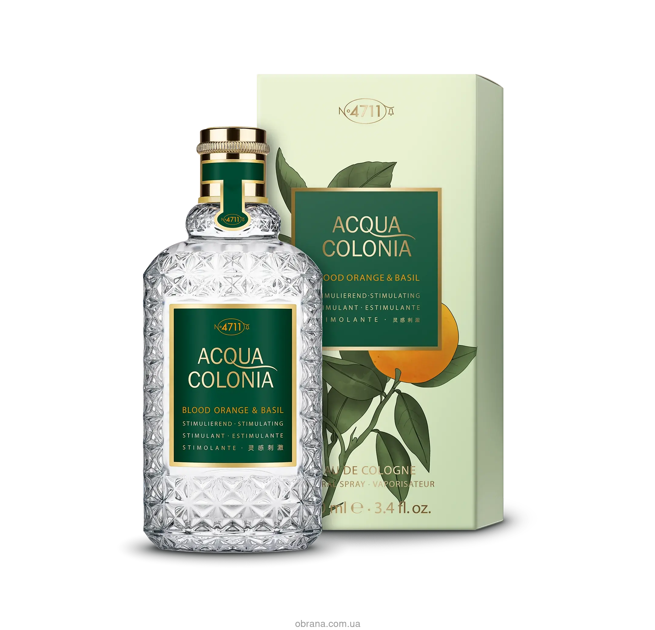 Acqua Colonia Blood Orange & Basil 4711 image 0